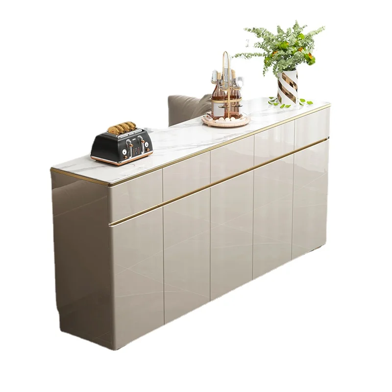 

Yy Sideboard Cabinet Integrated Wall Wine Cabinet Modern Minimalist Living Room High Cabinet Tea Cabinet