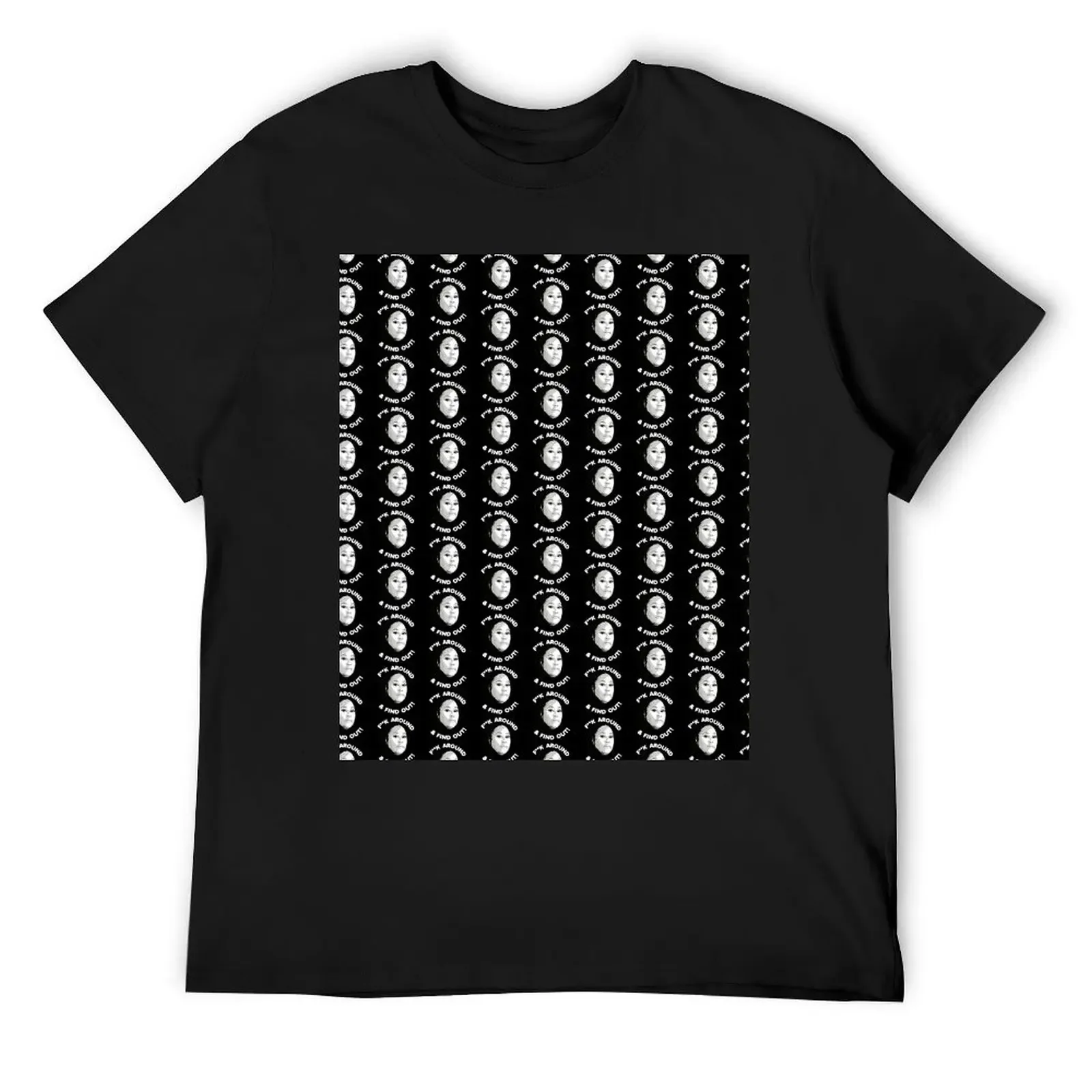 Футболка F* Around &amp Find out: Fani Willis большие размеры для мальчиков белые мужские