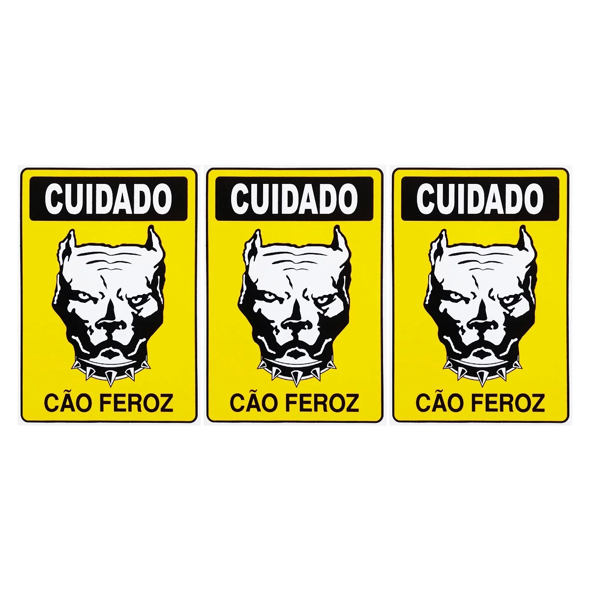 

Combo 3 Signal Plates Ferous Dog Care 20x30 Access-P-6/3 F9e