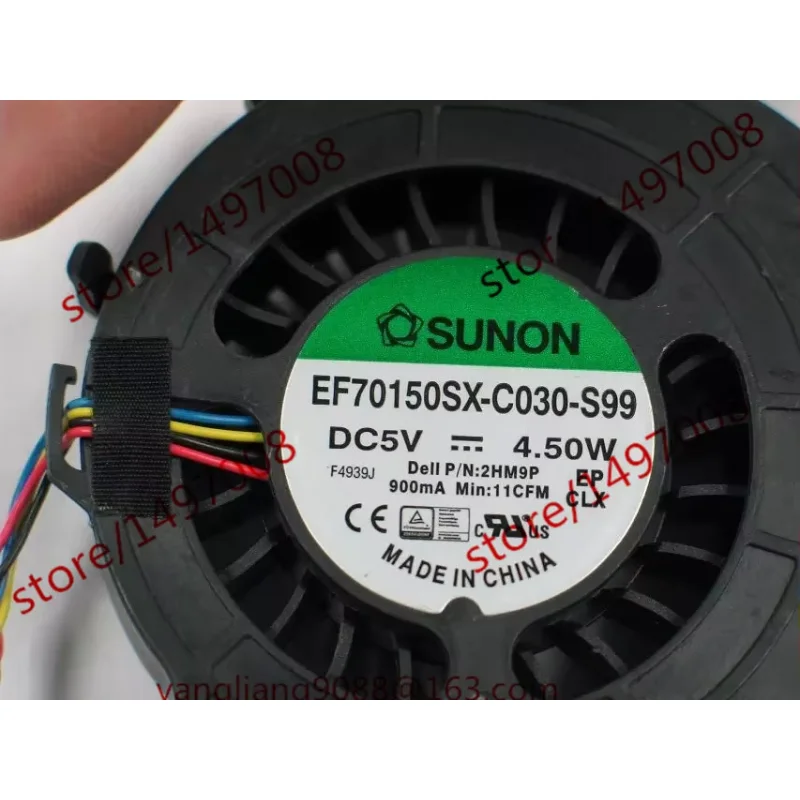 Фото SUNON EF70150SX-C030-S99 Серверный вентилятор Baer постоянного тока 5 В 4,50 Вт №3