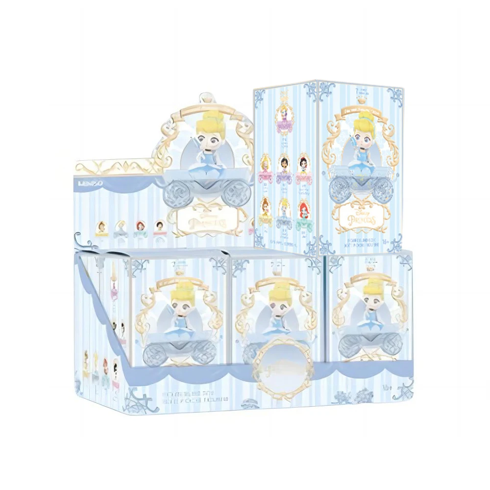 

Mystey Box Disney Princess Jewel Floats Series Snow White Little Mermaid Cinderella Blind Box Toys Figures Kids Surprise Gifts