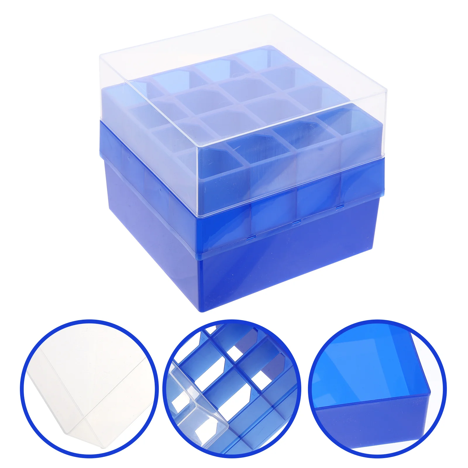 

Cryogenic Holder Rack Microcentrifuge Tubes Freezer Storage Box Vials Samples Holder