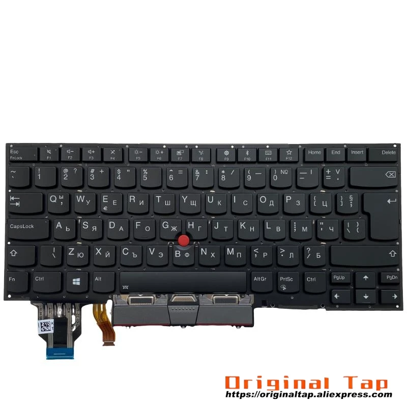 Клавиатура BG Bulgaria с подсветкой для Lenovo Thinkpad X1 Yoga 4-го поколения 4 SN20R55498 SN20R55534
