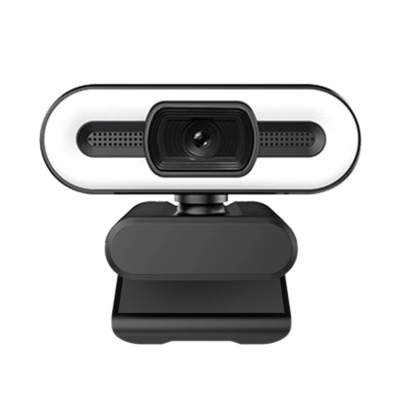 

Веб-камера 1080P со встроенным микрофоном, широкоугольная веб-камера 105 °, подходит для прямых трансляций видео/видеозвонков/онлайн-встреч
