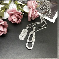 fashionable temperament sweater chain long necklaces for women concentric ring clothes accessories decorative pendant jewelry
