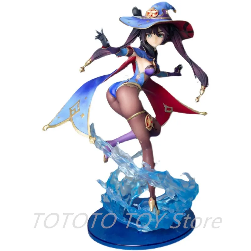

1/7 Genshin Impact Figure Astrologist Mona Megistus Anime Girl PVC Action Figure Toy Game Statue Collectible Model Doll Gift