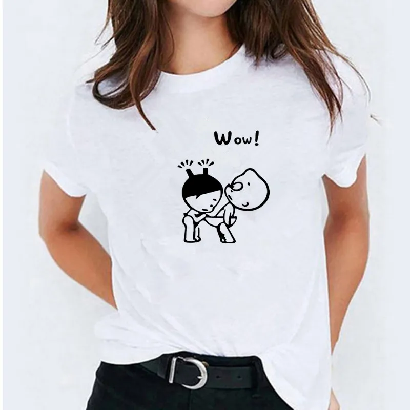 

Women's White T-Shirt Ladies Casual T-Shirt Short-Sleeved Harajuku T-shirt Women's Summer Thin Tops Female