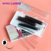 song lashes ultra speed 3d 4d 5d 6d 7d 8d 9d 10d eyelash extension promade pointy base volume soft nature fake lashes makeup