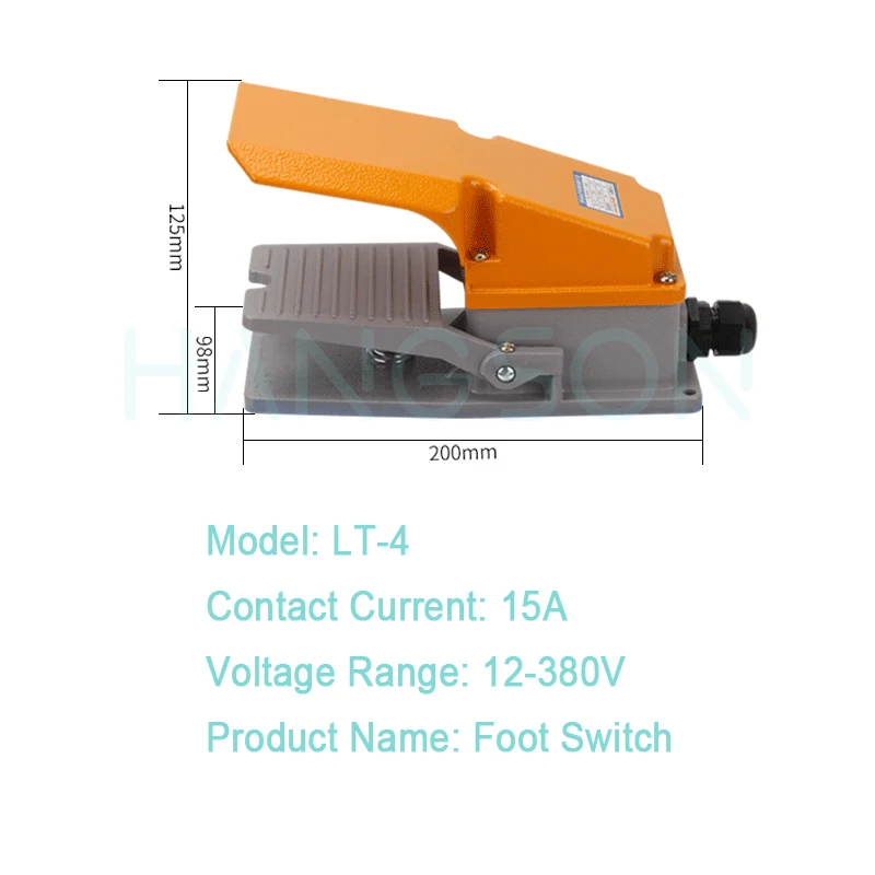 

Ножной переключатель LT5 алюминиевый