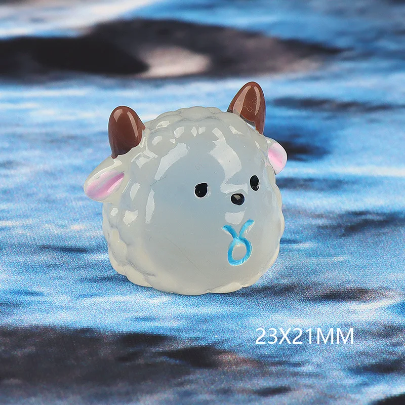 Светящаяся в темноте Смола 12 знаков зодиака созвездий 3D светящаяся кукла