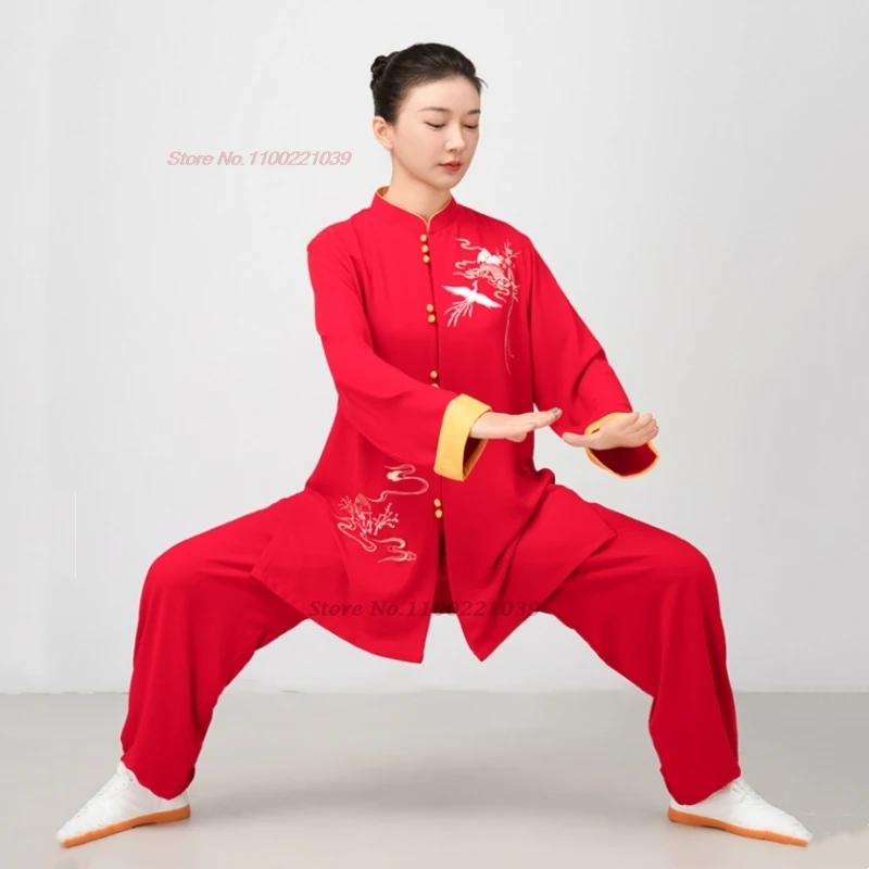 2024 китайский кунг-фу тай-чи боевые искусства тайцзицюань ушу униформа