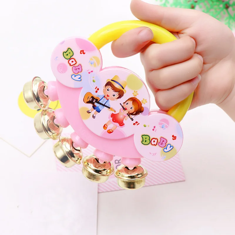 Новая детская погремушка мультяшный металлический колокольчик игрушка |