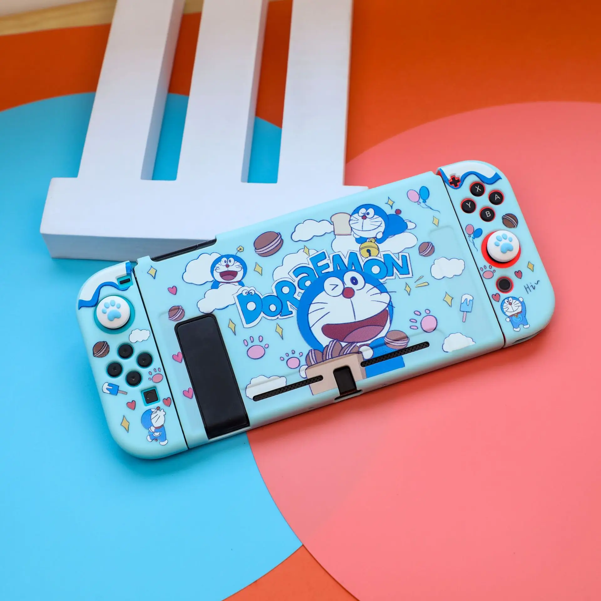 

Мягкий чехол Kuromi Doraemon StellaLou из ТПУ для игровой консоли Nintendo Switch контроллера NS игровые аксессуары