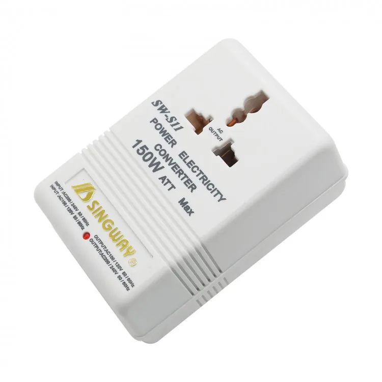 

150W 220V to 110V or 110V to 220V Portable Step Up or Down Voltage Converter Transformer Perfect for Travel Use