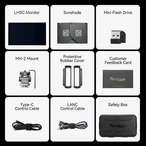 Portkeys LH5C 5.4" Монитор для камеры