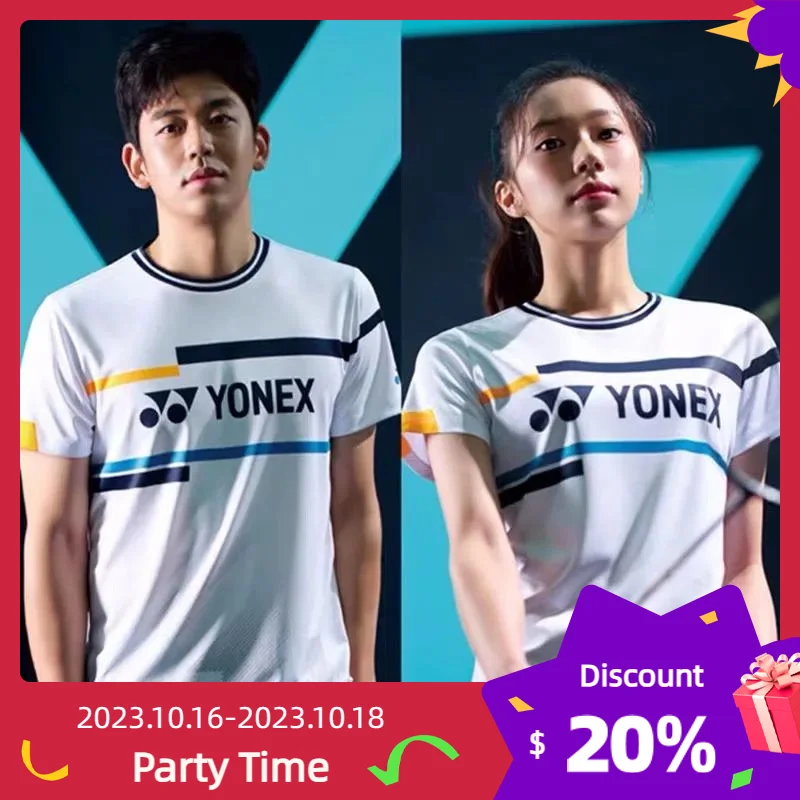 

Быстросохнущая одежда для бадминтона yyutc, спортивная одежда для мужчин и женщин