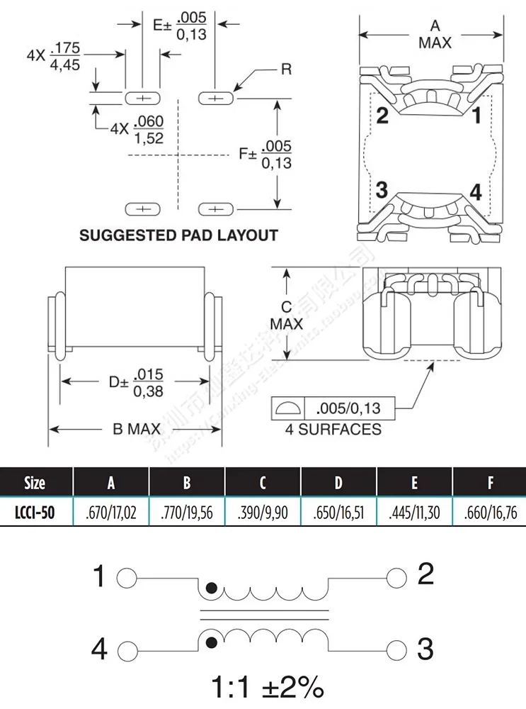 2 шт. A7856 SMD синфазный дроссель индуктивность 1 мГц 1000 мкГн 5 А импульсный источник