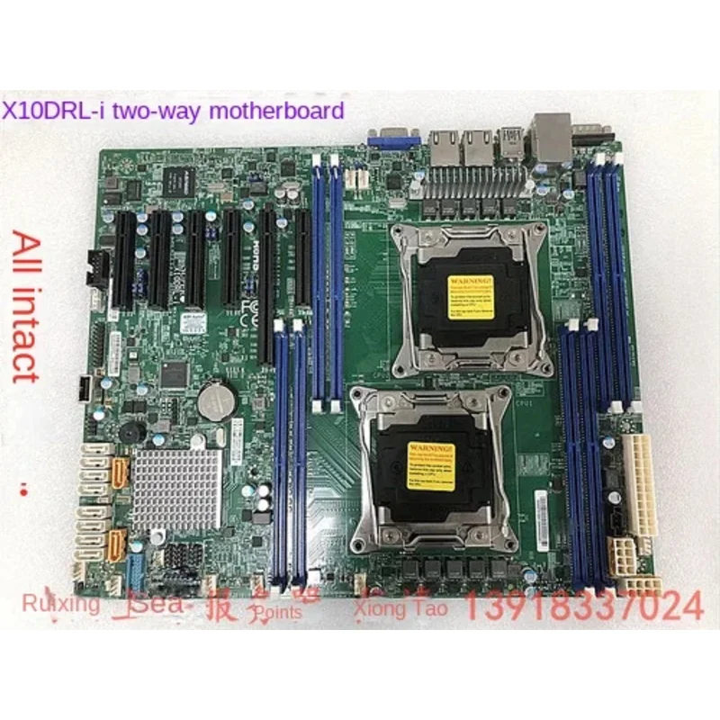 X10DRI X10DAI X10DRL-I X10DRH-I Dual X99 Материнская плата M2 X11DPi NT