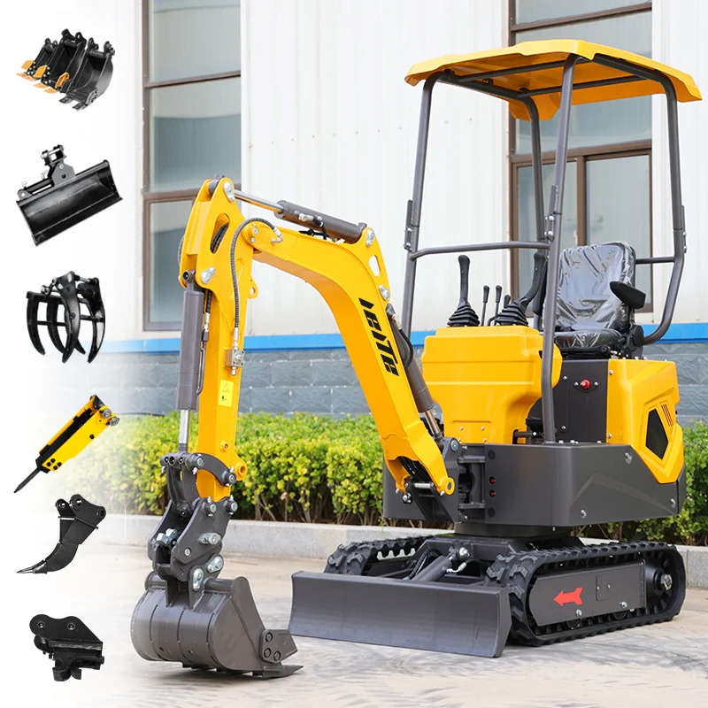 Оптовая продажа с фабрики индивидуальный гидравлический мини-экскаватор 1 2