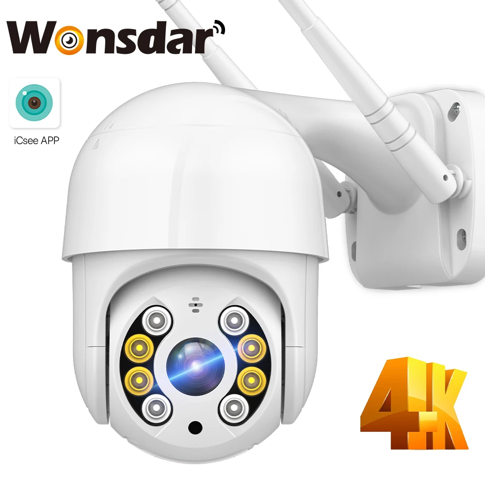 

Камера Наружного видеонаблюдения, 8 Мп, 4K, PTZ, H.265, 5 МП, Wi-Fi, IP-камера с ИИ-датчиком присутствия, 3 Мп, 1080P, Onvif, CCTV, iCsee