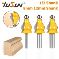 yusun 8mm 12mm 12 7mm shank handrail router bit woodworking milling cutter for wood face mill