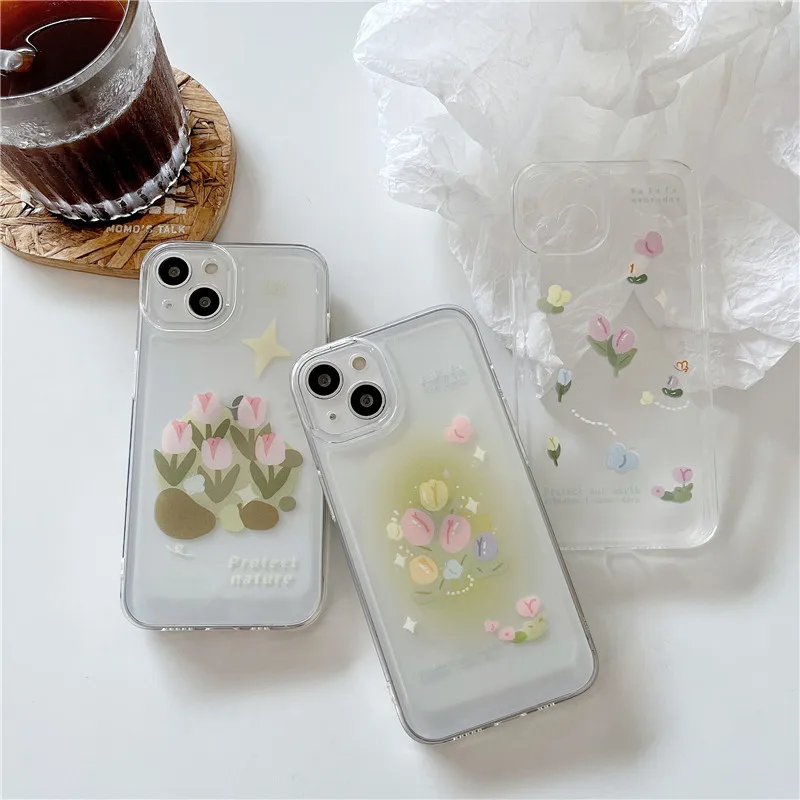 Чехол для XIAOMI REDMI NOTE 9PRO 9S необычная звезда тюльпан зеленый и бабочка с тонким