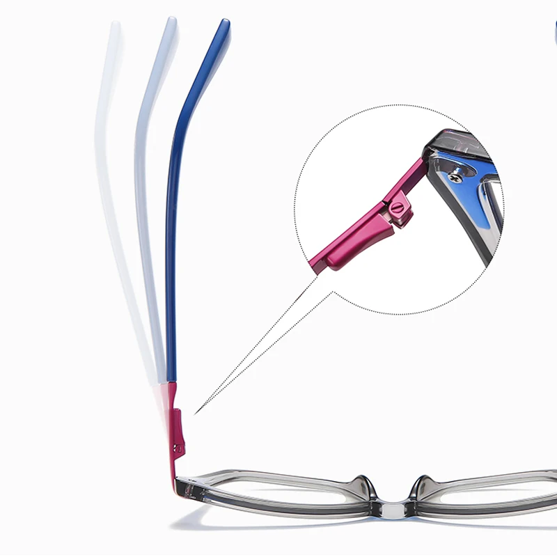 VCKA женские очки для близорукости кошачий глаз с защитой от синего света модные