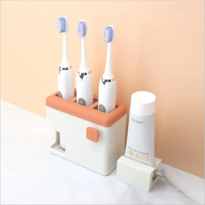 Электрическая Непористая зубная щетка для ванной комнаты держатель зубной пасты