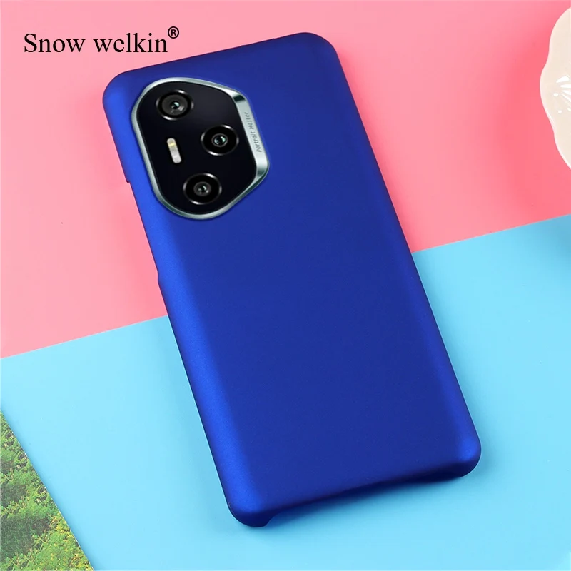 Для Honor 300 Pro новый разноцветный прорезиненный матовый жесткий пластиковый чехол