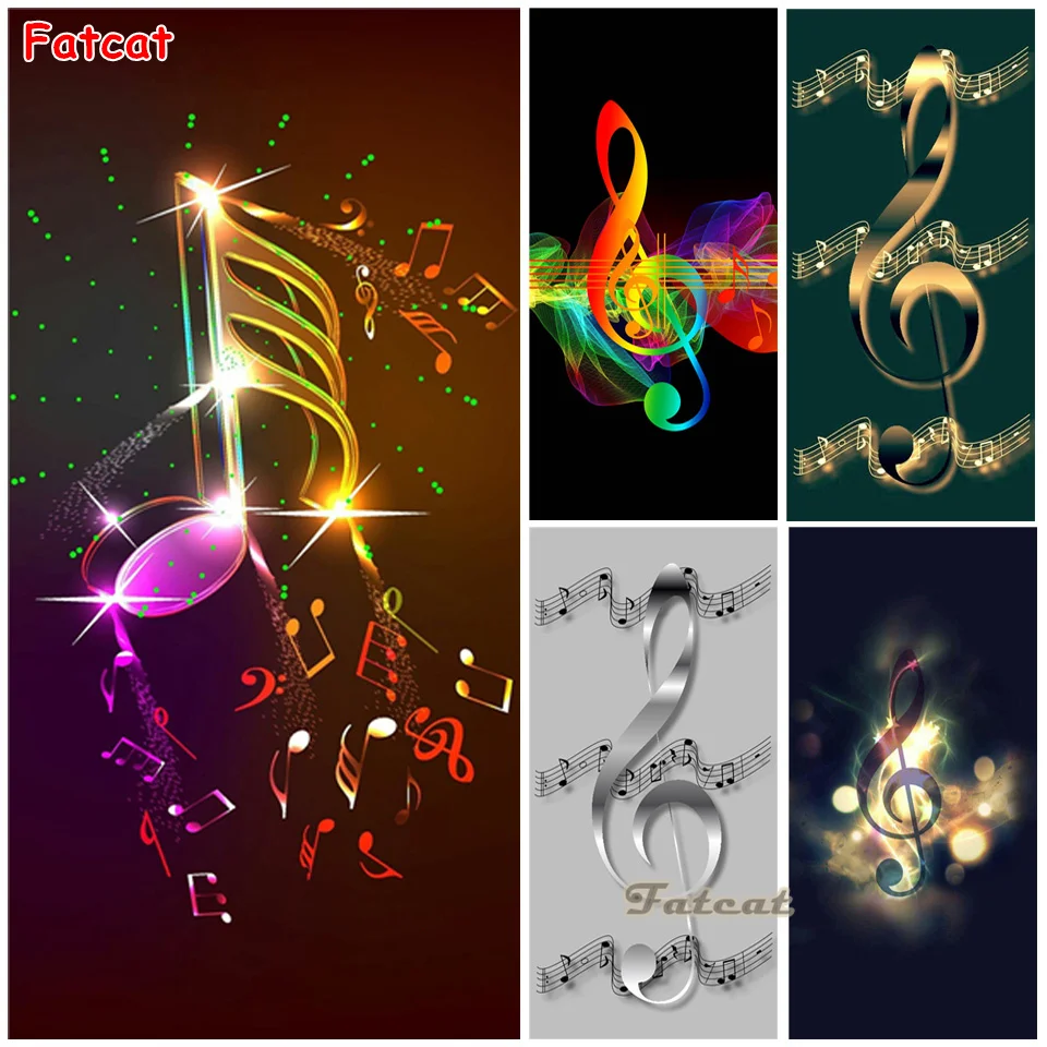 

Алмазная 5d картина, новинка, музыкальная нота, домашний декор, вышивка, мозаика, сотрудники, вышивка крестиком, квадратная/круглая Настенная...