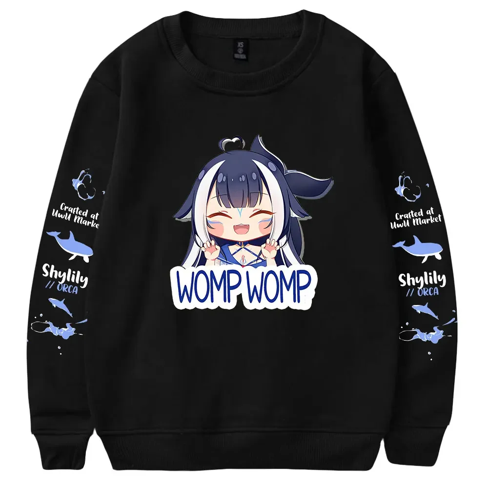 Толстовка с длинным рукавом и круглым вырезом в стиле аниме