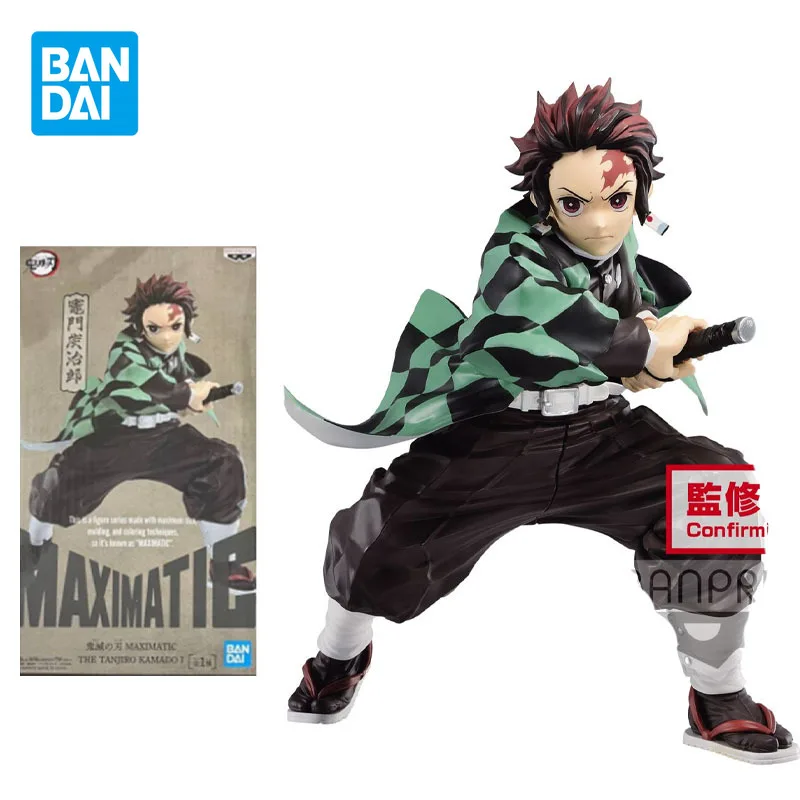 

Фигурки героев аниме Bandai, настоящие экшн-фигурки рассекающего демонов, максимальмадо, таньджиро, игрушки для мальчиков и девочек, подарки для детей, модели, украшения