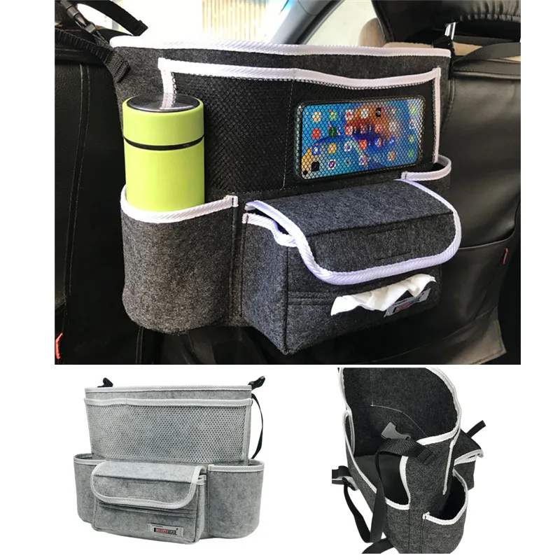 Car Organizer,Car storage bag Between Seats,Purse Holder Automotive Consoles&Organizers for Document Phone Water cup Storage