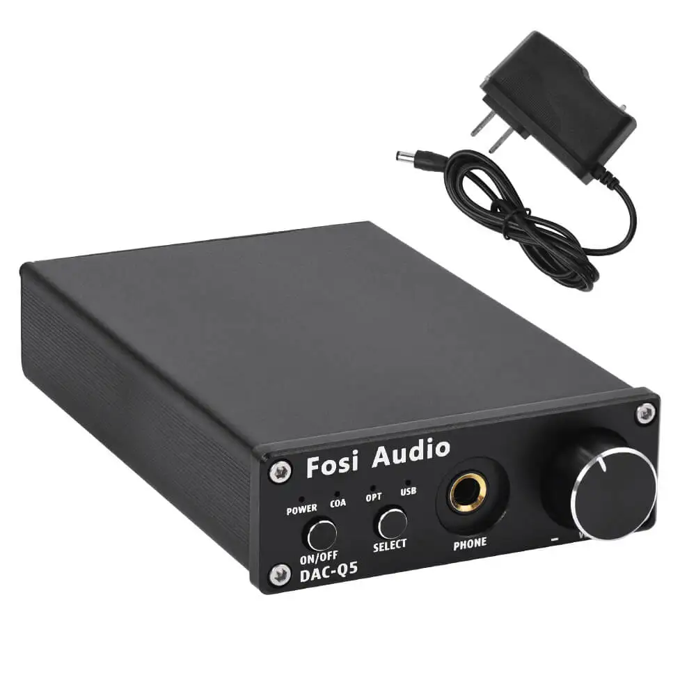 

[Старая версия] конвертер Fosi Audio Q5 DAC, цифро-аналоговый коридор и усилитель для наушников