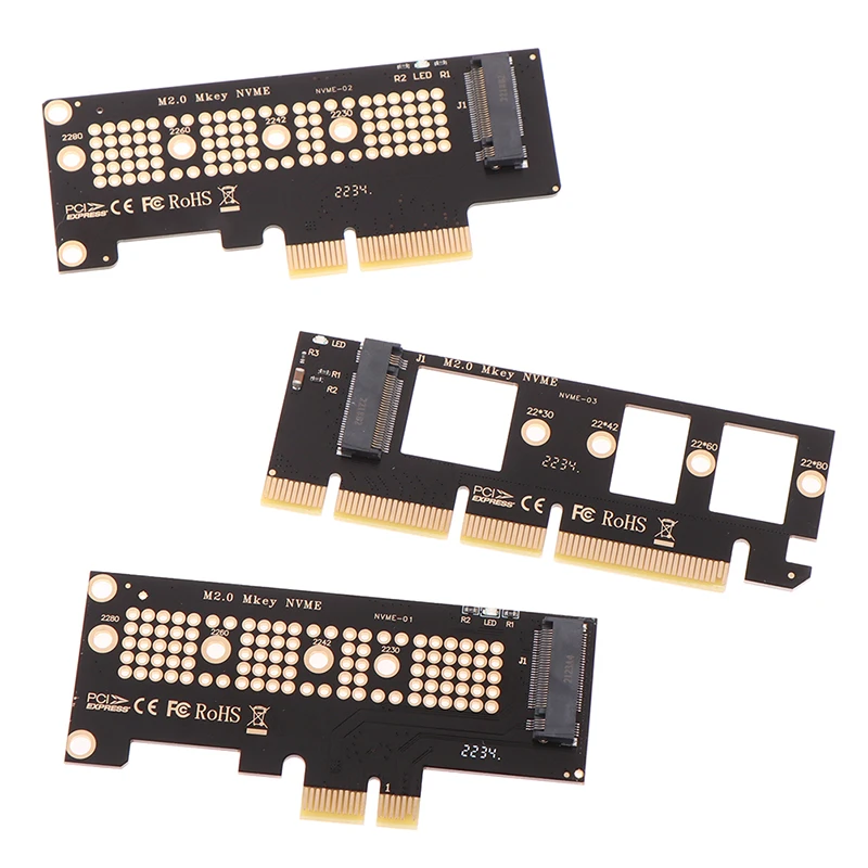 

M.2 NVMe SSD NGFF To PCIE X16/X8/X4/X1 Adapter M Interface Card Support PCI-e PCI Express 3.0 Size M.2 M2 Pcie Adapter