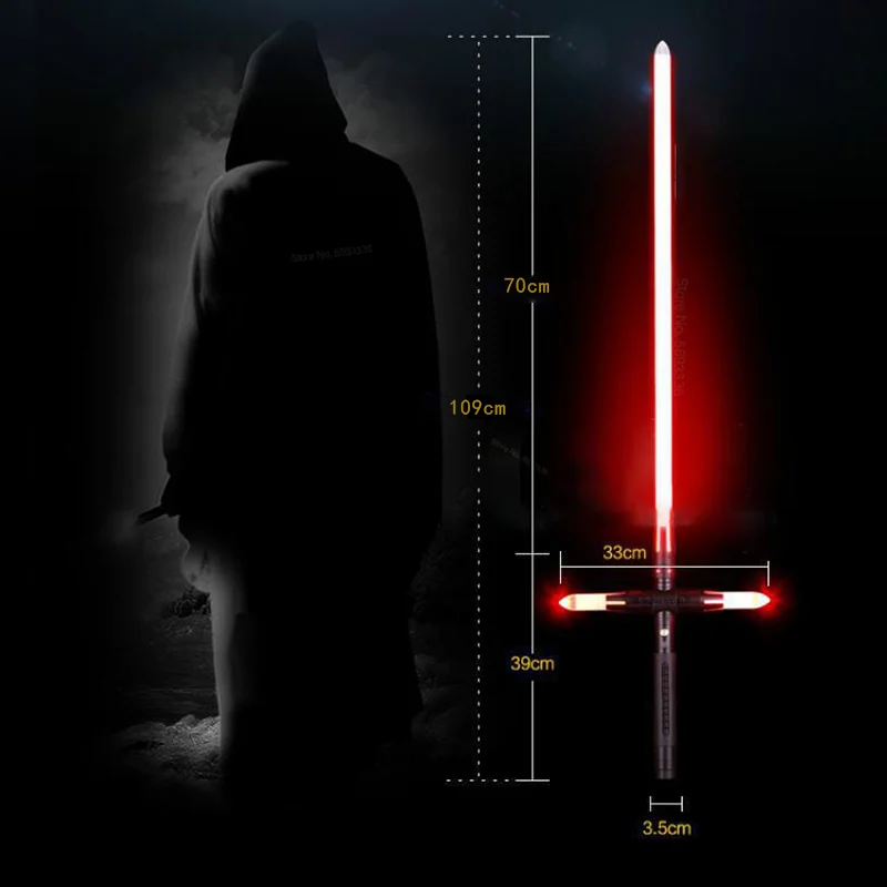 Перекрестный Rgb световой меч палочка мощный дуэль косплей светодиодный с