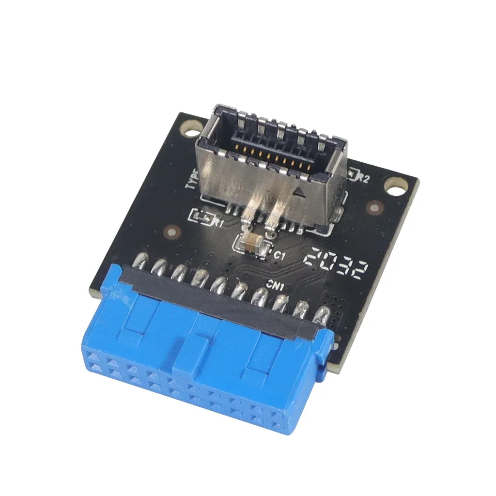 Внутренний разъем USB 3.0 к 3.1/3.2 Тип C Передний адаптер типа E 20-контактный на