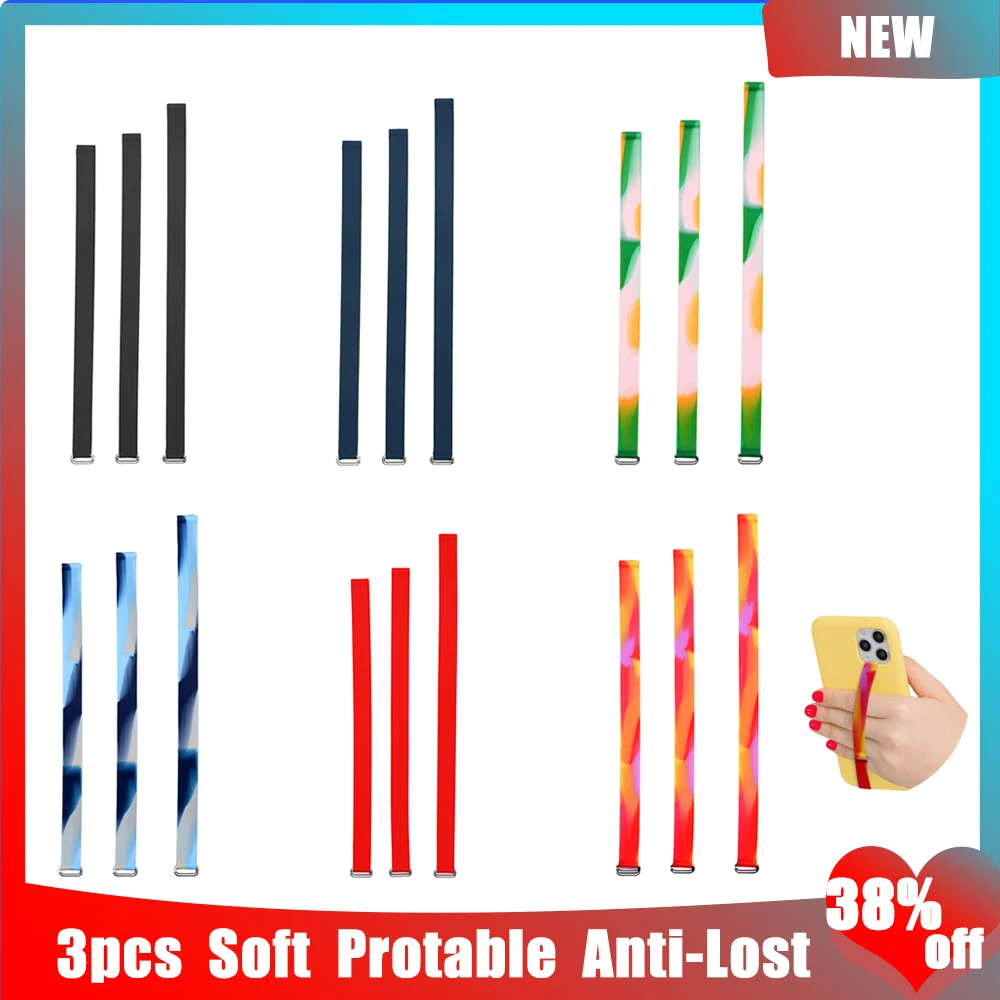 

Soft Anti-Lost Band Cellphone Strap Ropes Wristband Hand Holder for iPhone/Realme/Xiaomi/Huawei/Redmi/Oneplus/Samsung Phone