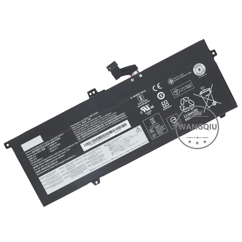 Оригинальный аккумулятор WANGQIU для ноутбука Lenovo Thinkpad X390 X395 X13 Gen 1 TP00106A/6B/6C L18C6PD1