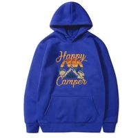 happy camper printed long sleeved hooded fleece hoodies sweatshirt women fall 2020 women graphic hoodie