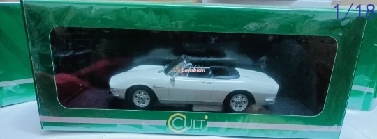 Фото Культовый 1:18 fiat Dino Spyker Roadster, декоративное украшение для автомобиля Fiat Dino Spyder 1966, коллекционный подарок, смола №5