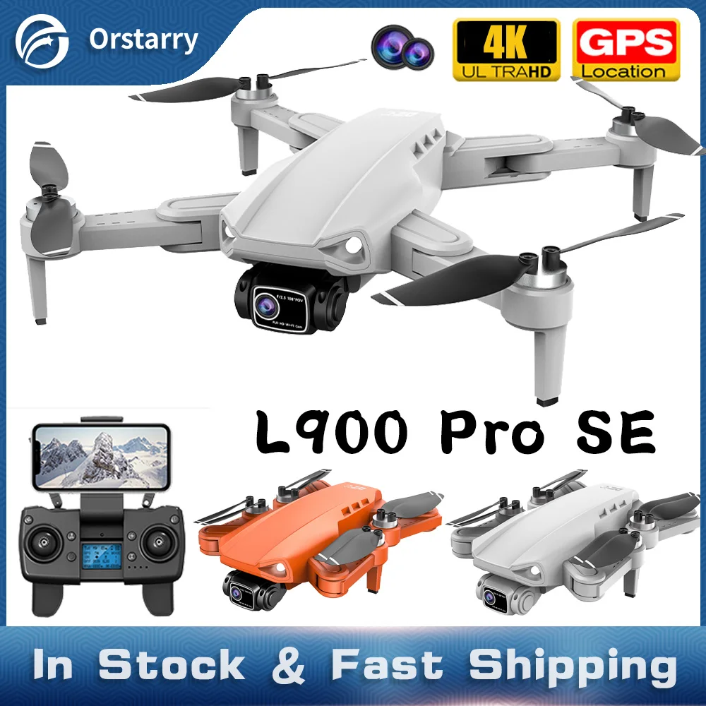 L900 Pro SE/L900 SE MAX Дрон 5G GPS HD камера FPV Время полета Щеточный мотор Quadcopter Расстояние 1,2 км 4K Профессиональный Дрон.