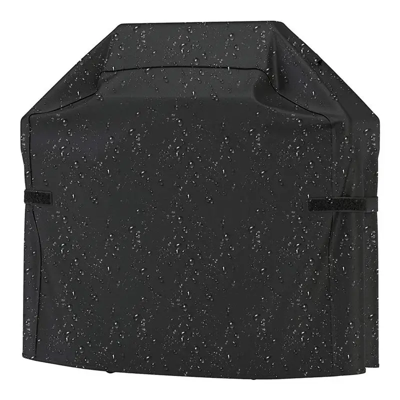 

Barbecue Cover Waterproof BBQ Grill Cover 57.87 Inch Weather Resistant Rip-Proof Anti-UV Fade Resistant With Strap Grill Cover
