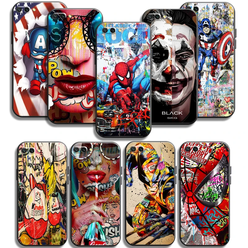 

Marvel Avengers Phone Cases For Huawei Honor P30 P30 Pro P30 Lite Honor 8X 9 9X 9 Lite 10i 10 Lite 10X Lite Back Cover Carcasa