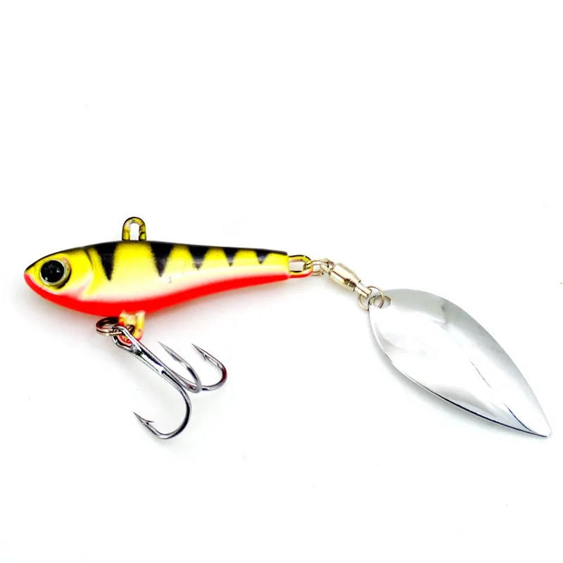 1 шт. рыболовная приманка джиг-головка рыба 20 г вращающиеся ложки VIB океанская