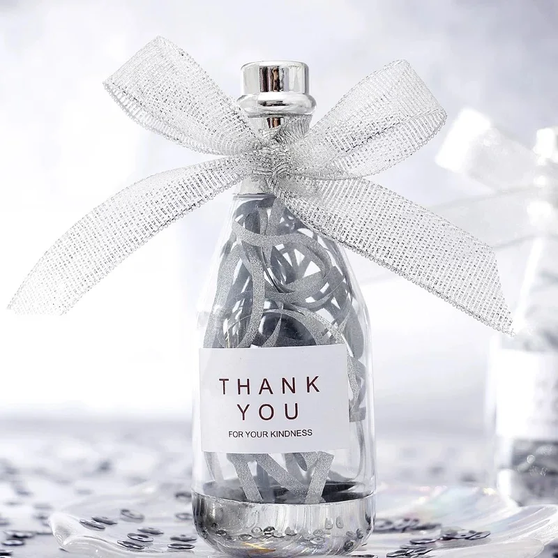 Купить Пластиковая коробка для сладостей, 12 шт., пластиковая коробка для шампанского «сделай сам», подарочные коробки для детского праздника, свад...