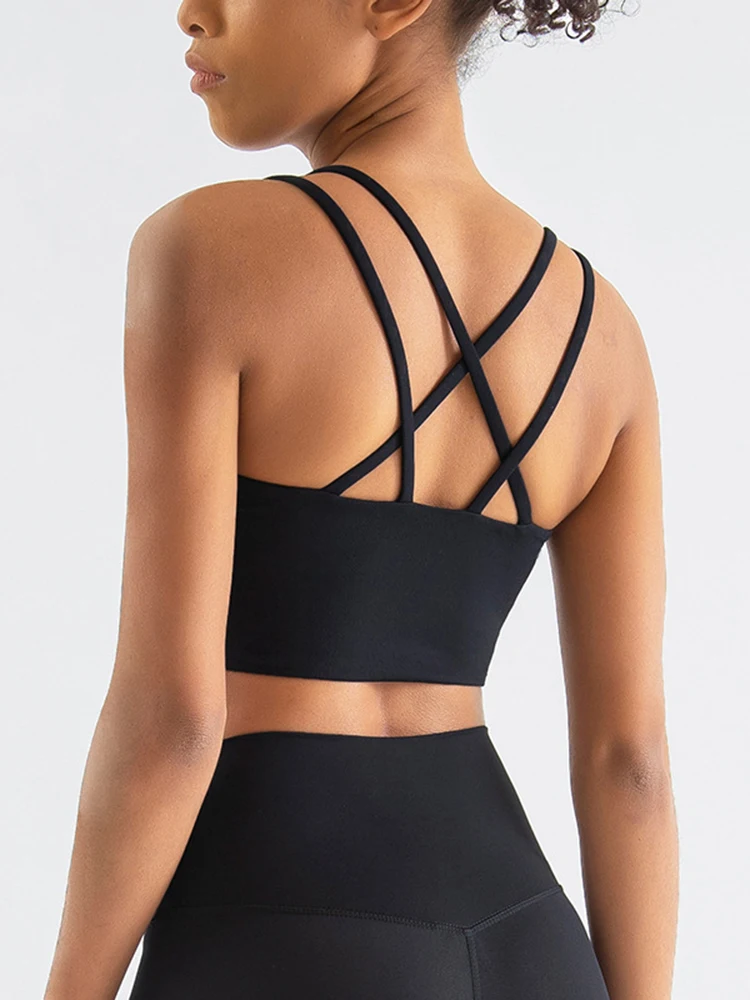 Plus Size Sport Tank Top Women's Corset Sports Bra Push Up Crop Top Fitness Gym Female Underwear Running Lingerie Sportswear