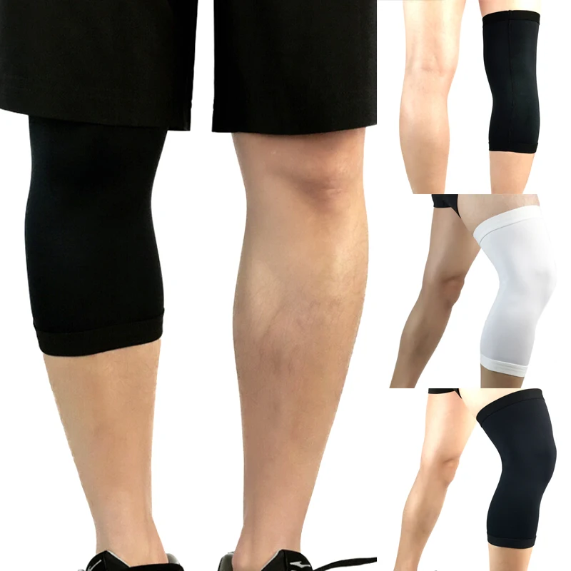 

1pc Soft Sports Knee Pads Breathable Kneeling Compression Elastic Fitness Cycling Basketball Leg Sleeve Knee Support Guard Brace