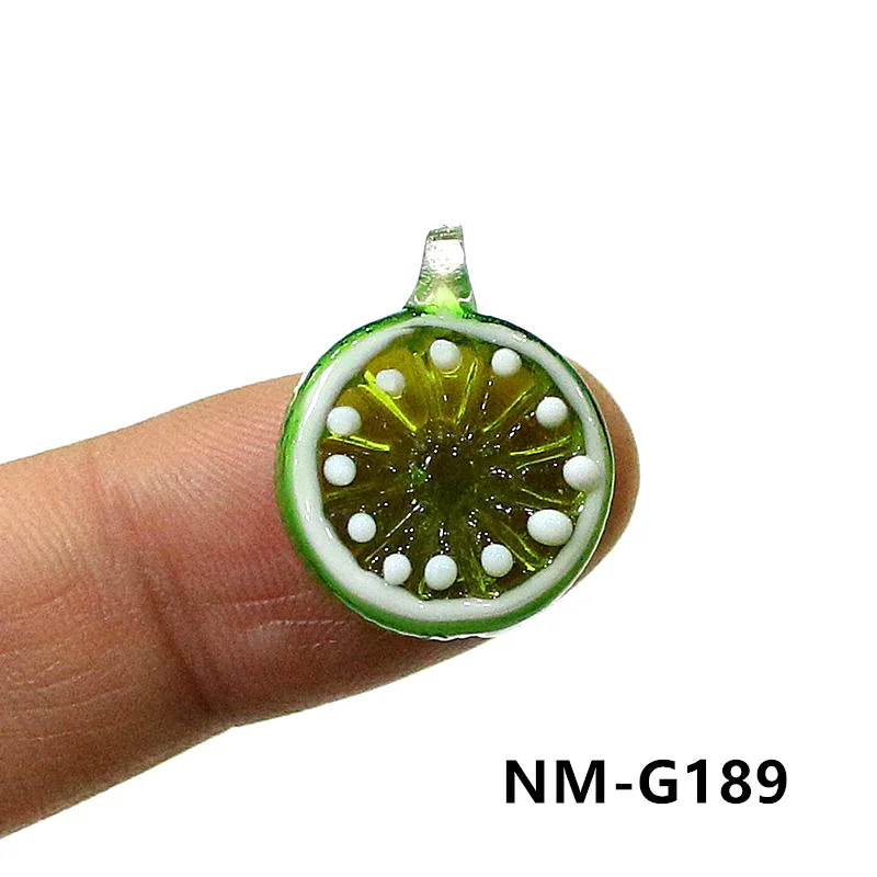 

Стеклянные фруктовые кулоны JSSMTLP