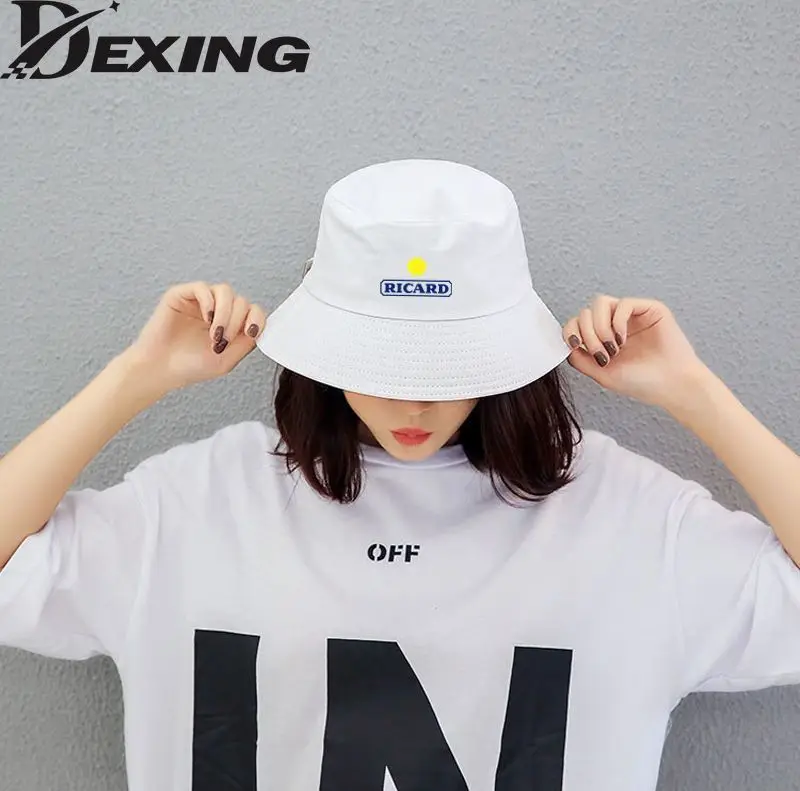 

Панама с буквенным принтом для мужчин и женщин, хлопковая шляпа от солнца, в стиле кэжуал, для отдыха на открытом воздухе, с защитой от солнца...